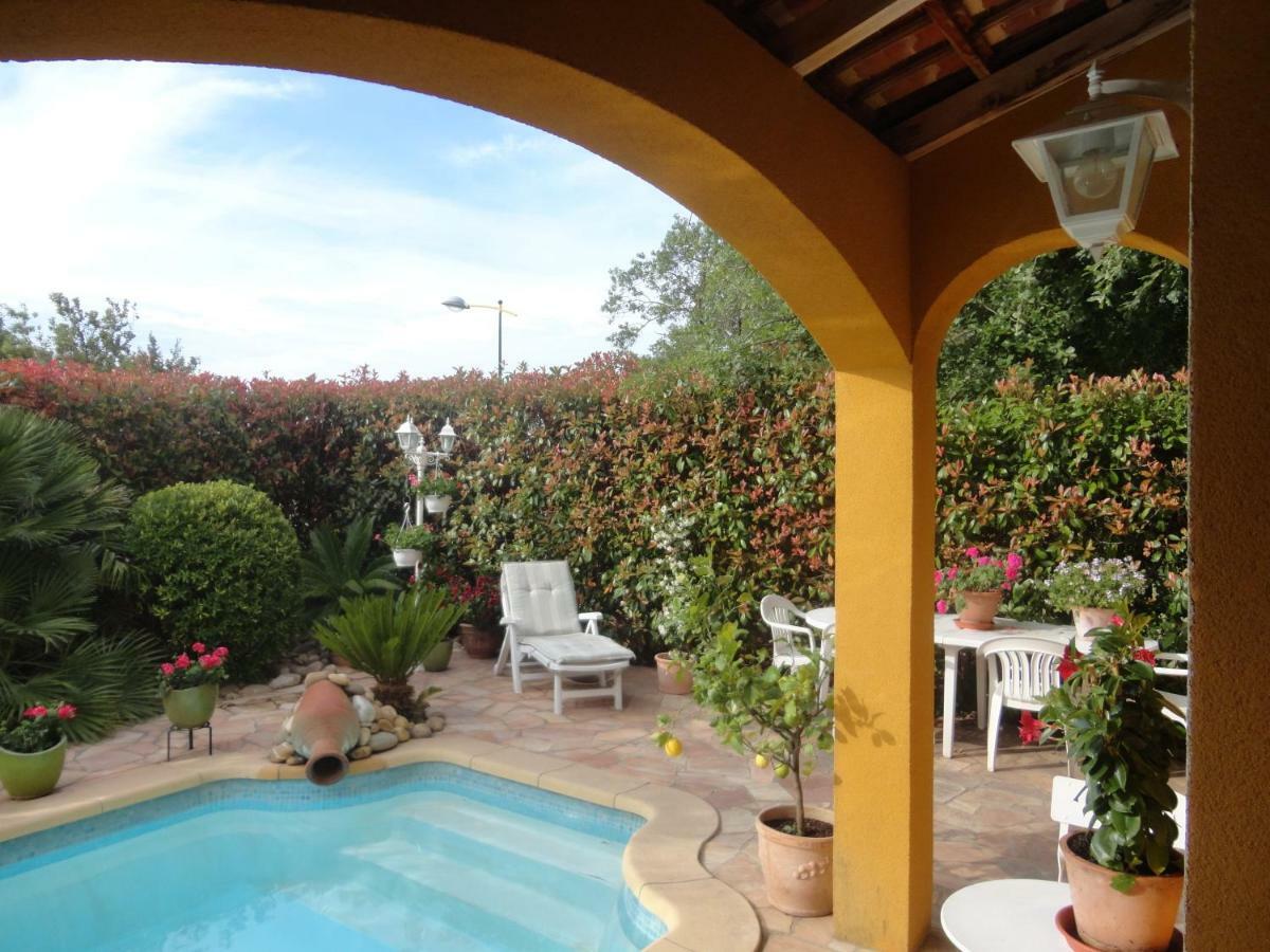 Deux Chambres Chez L'Habitant Dans Villa De Charme Avec Piscine Et Proche Mer كتشوير المظهر الخارجي الصورة